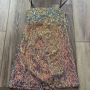 Sequin UO party dress